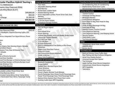 Used 2022 Chrysler Pacifica Touring-L FWD image 27
