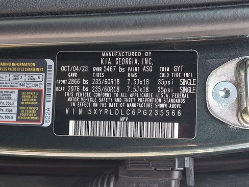 Used 2023 Kia Sorento S w/ Panoramic Sunroof Package AWD/4WD image 28