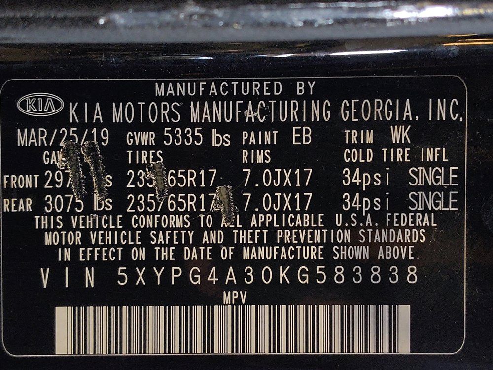 Used 2019 Kia Sorento L FWD image 33