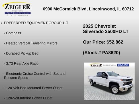 Used 2025 Chevrolet Silverado 2500 LT w/ Convenience Package AWD/4WD image 18