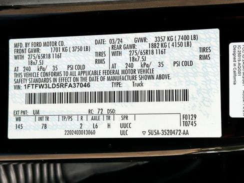 Used 2024 Ford F150 XLT w/ Mobile Office Package image 32