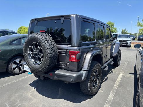 Used 2021 Jeep Wrangler Unlimited Rubicon 4xe w/ Steel Bumper Group AWD/4WD image 21
