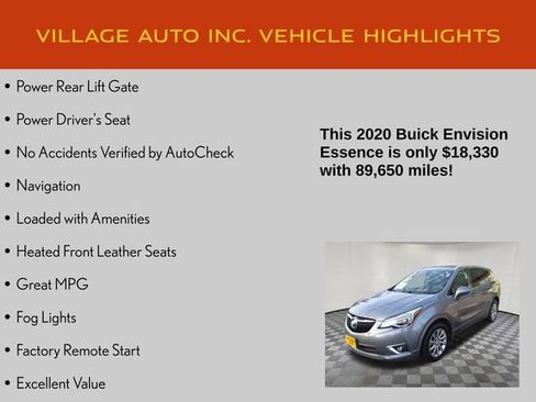 Used 2020 Buick Envision Essence image 14