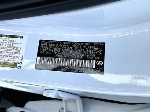 New 2026 Lexus ES 350e w/ Convenience Package FWD image 17