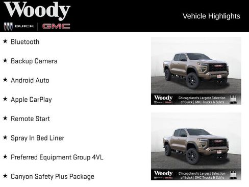 New 2026 GMC Canyon Elevation AWD/4WD image 3