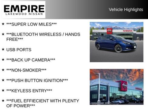 Used 2025 Nissan Leaf SV Plus FWD image 2