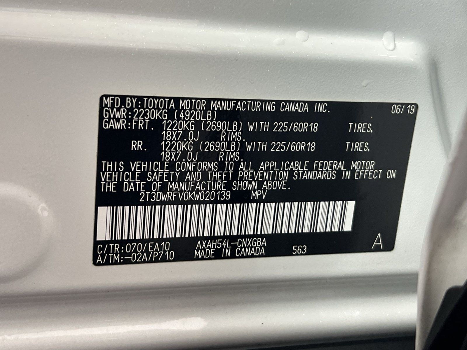 Used 2019 Toyota RAV4 Limited AWD/4WD image 30