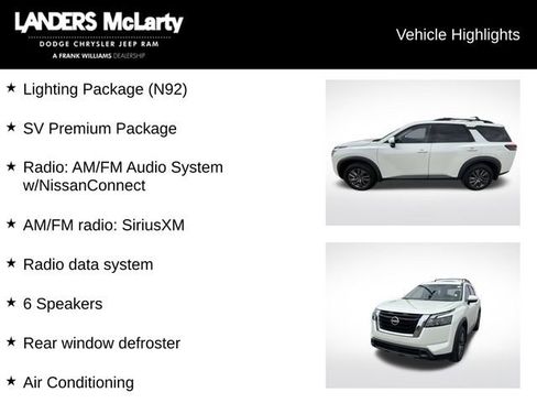 Used 2023 Nissan Pathfinder SV w/ SV Premium Package image 5