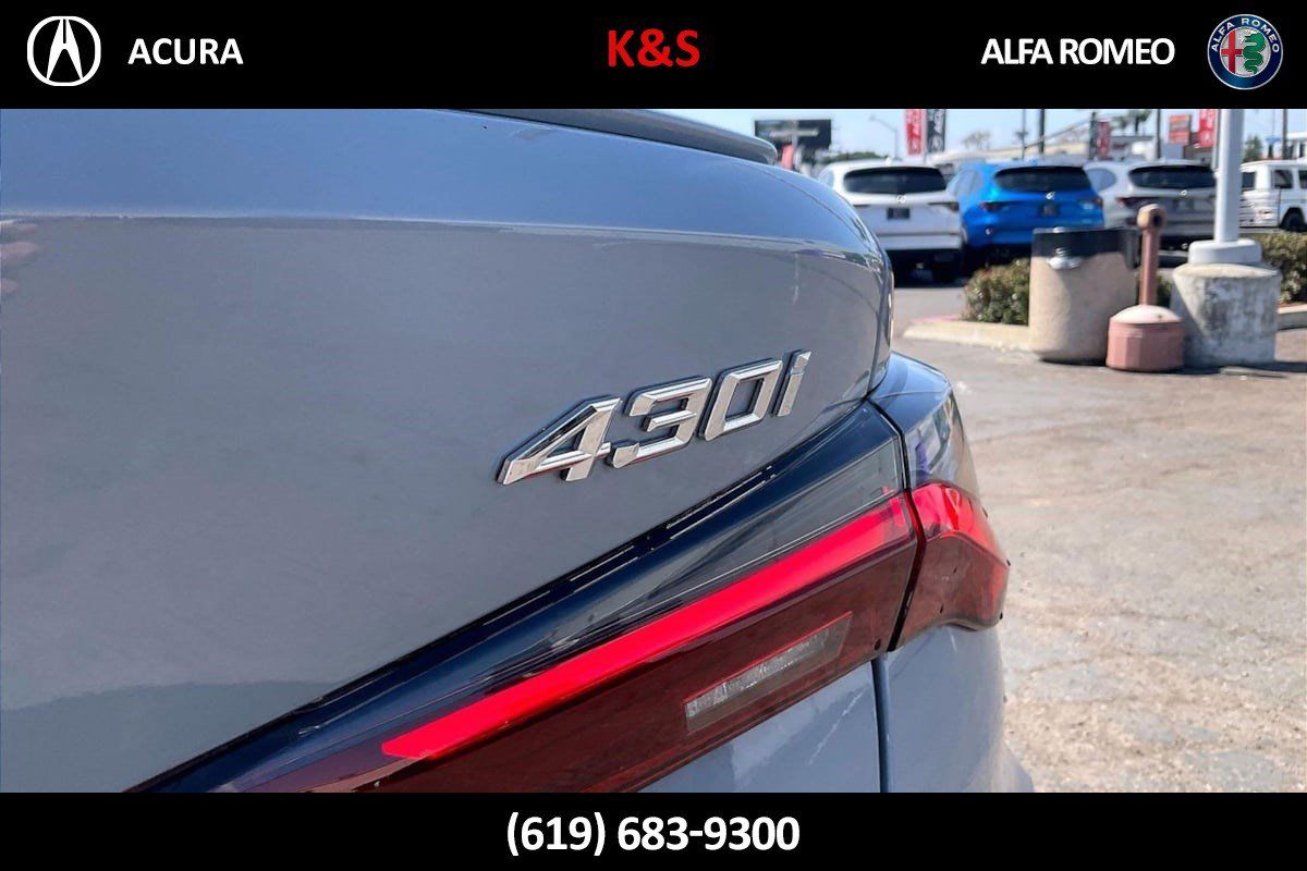 Used 2022 BMW 430i Coupe w/ M Sport Package RWD image 7