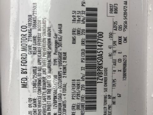 Used 2010 Ford Mustang Shelby GT500 image 44