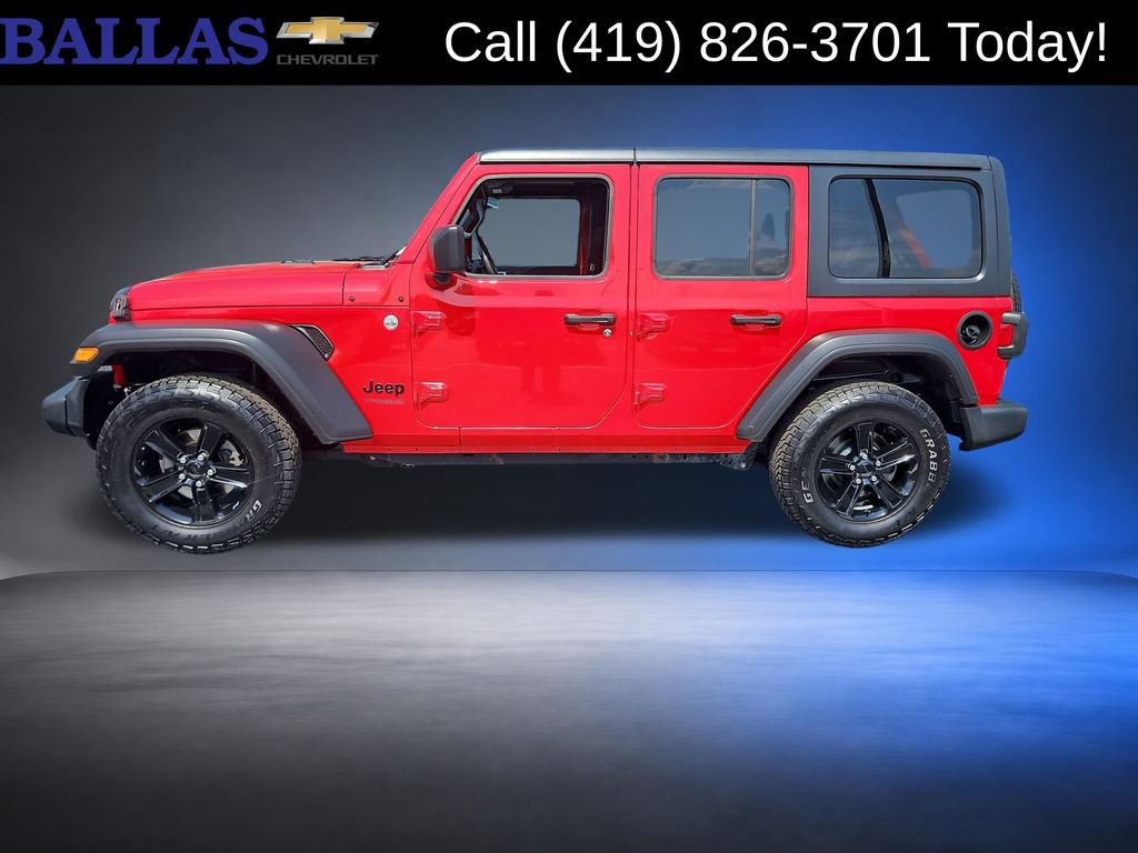 Used 2020 Jeep Wrangler Unlimited Sport AWD/4WD image 2
