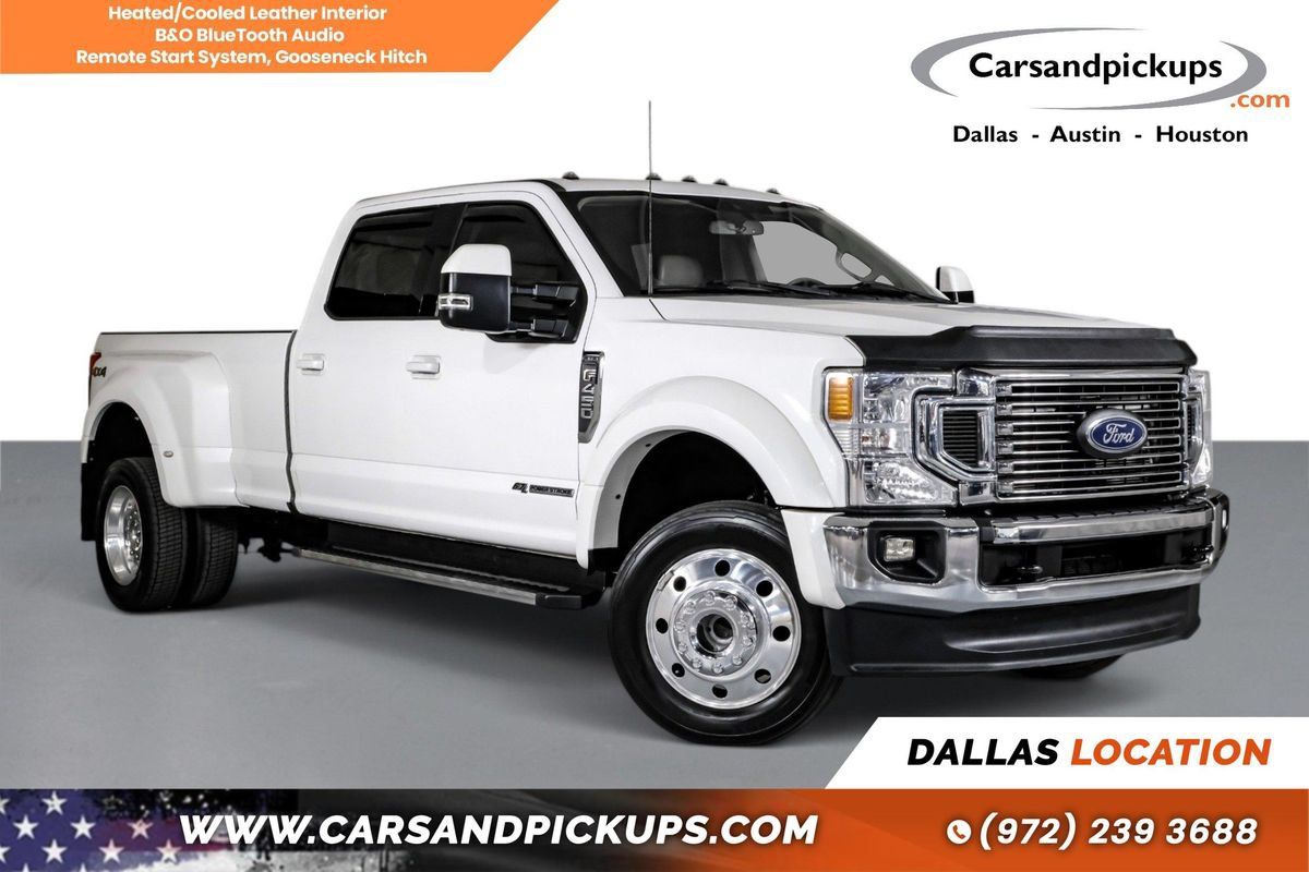 Used 2021 Ford F450 Lariat w/ Lariat Value Package AWD/4WD image 1