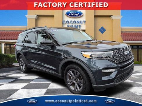 Used 2022 Ford Explorer XLT w/ Equipment Group 202A RWD image 1