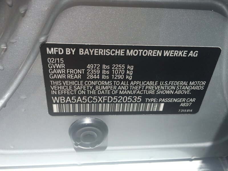 Used 2015 BMW 528i Sedan RWD image 7