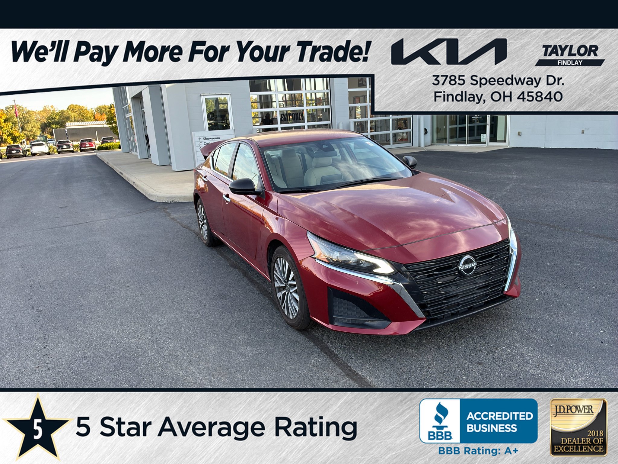 Used 2025 Nissan Altima 2.5 SV FWD image 1