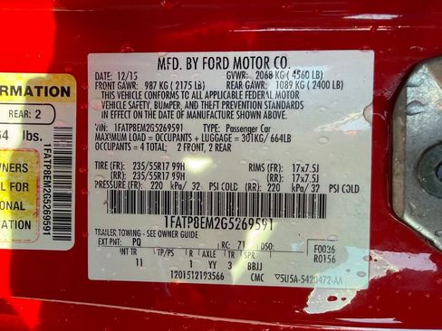 Used 2016 Ford Mustang Convertible RWD image 32
