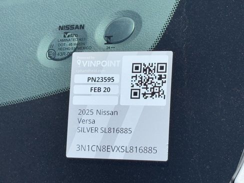 Certified 2025 Nissan Versa SV image 30