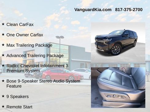 Used 2023 Chevrolet Tahoe LT w/ Max Trailering Package image 6