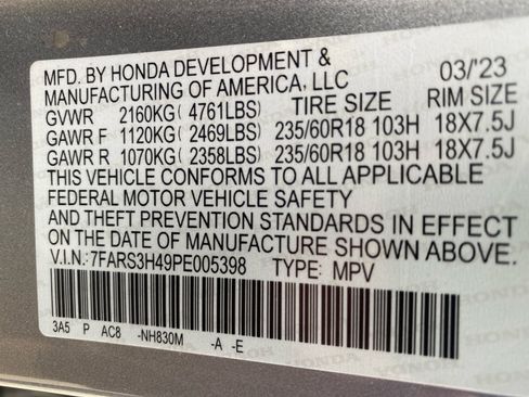 Certified 2023 Honda CR-V EX image 38