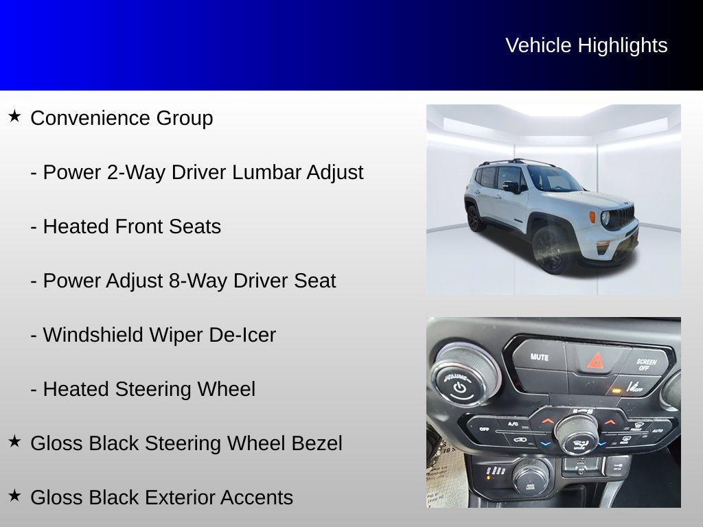 Used 2022 Jeep Renegade Altitude w/ Convenience Group AWD/4WD image 16