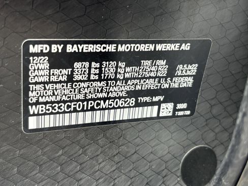 Used 2023 BMW iX M60 w/ Executive Package image 35