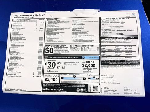 New 2026 BMW 430i xDrive Coupe w/ M Sport Package image 22