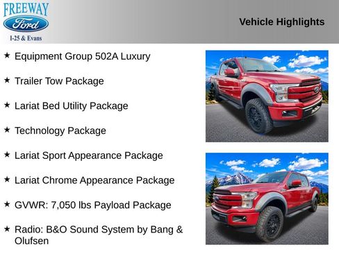 Used 2020 Ford F150 Lariat AWD/4WD image 2