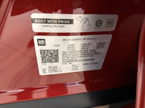 New 2026 Chevrolet Traverse LT image 30