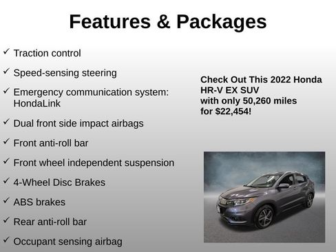 Used 2022 Honda HR-V EX image 12
