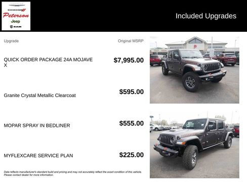 New 2026 Jeep Gladiator Mojave AWD/4WD image 13