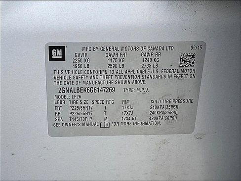 Used 2016 Chevrolet Equinox LS FWD image 19