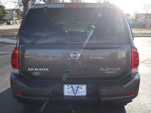 Used 2014 Nissan Armada Platinum w/ 2nd Row Captain Seat Package image 6