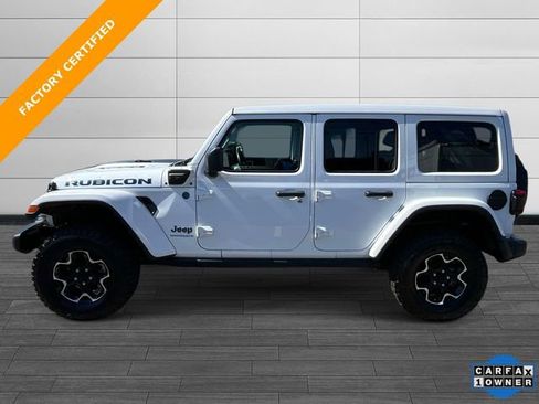 Used 2023 Jeep Wrangler Unlimited Rubicon 4xe w/ Cold Weather Group AWD/4WD image 7