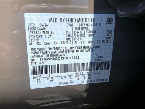 New 2026 Ford Explorer ST w/ Sun And Sound Package AWD/4WD image 13