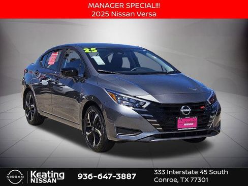 Certified 2025 Nissan Versa SR w/ Trunk Package FWD image 1
