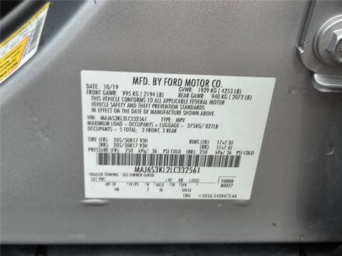 Used 2020 Ford EcoSport Titanium AWD/4WD image 27