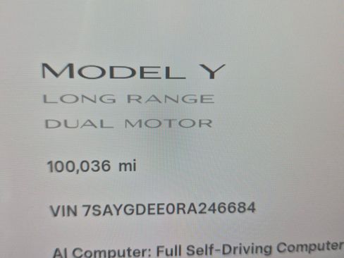 Used 2024 Tesla Model Y Long Range AWD/4WD image 7