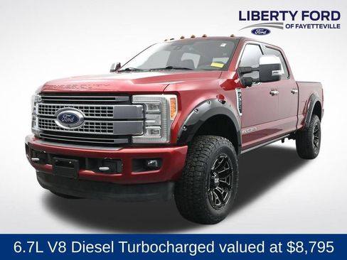Used 2017 Ford F350 Platinum w/ FX4 Off-Road Package AWD/4WD image 1
