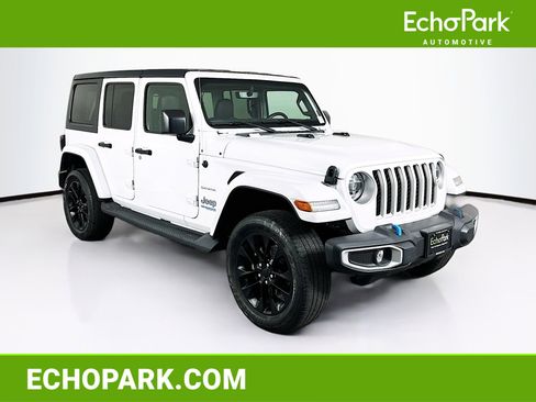 Used 2022 Jeep Wrangler Sahara w/ Cold Weather Group image 1
