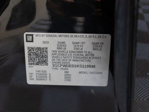 Used 2019 Chevrolet Silverado 1500 RST w/ All-Star Edition RWD image 35