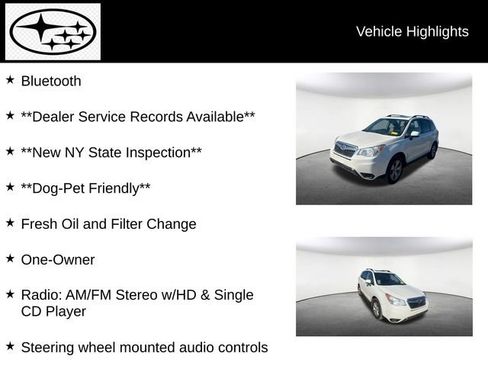 Used 2015 Subaru Forester 2.5i Premium w/ All-Weather Package AWD/4WD image 11