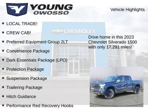 Used 2023 Chevrolet Silverado 1500 LT Trail Boss w/ Protection Package image 8