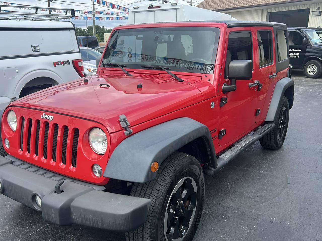 Used 2014 Jeep Wrangler Unlimited Sport w/ Quick Order Package 24S AWD/4WD image 2