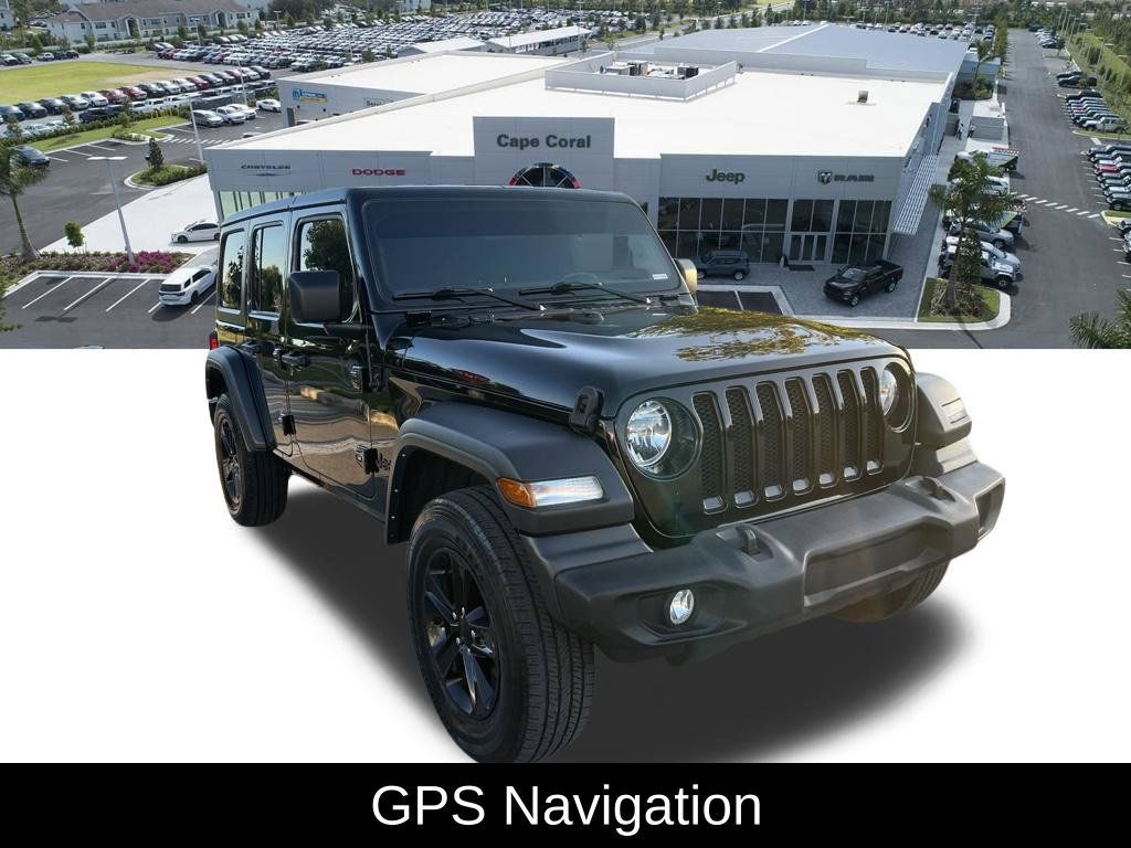 Certified 2022 Jeep Wrangler Unlimited Sport AWD/4WD image 3