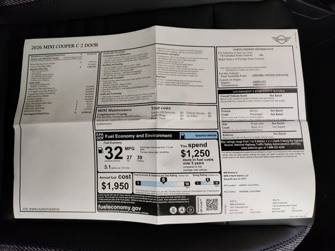 New 2026 MINI Cooper 2-Door Hardtop image 24