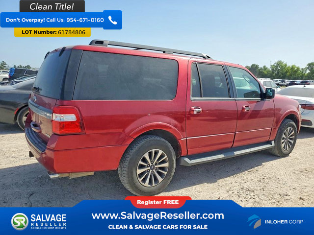 Used 2016 Ford Expedition EL XLT w/ Equipment Group 202A RWD image 4