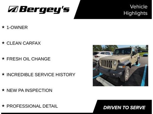 Used 2020 Jeep Gladiator Sport w/ Quick Order Package 24S AWD/4WD image 4