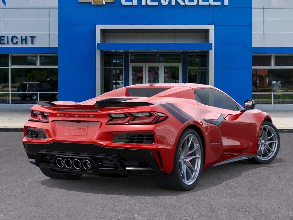 New 2027 Chevrolet Corvette Grand Sport w/ Chrome Exterior Badge Package RWD image 4