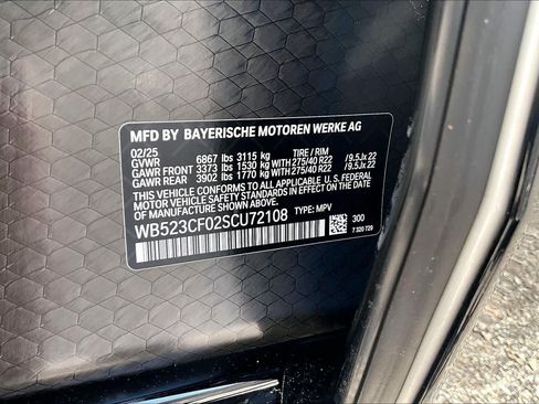 Used 2025 BMW iX xDrive50 w/ Premium Package AWD/4WD image 36