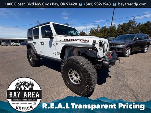 Used 2018 Jeep Wrangler Unlimited Rubicon w/ Steel Bumper Group AWD/4WD image 3
